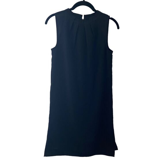 AllSaints Womens Size XS Jay Dress Sleeveless Black Step Hem Short Mini Shift - Picture 1 of 8